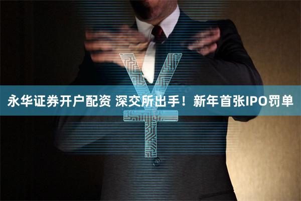 永华证券开户配资 深交所出手！新年首张IPO罚单