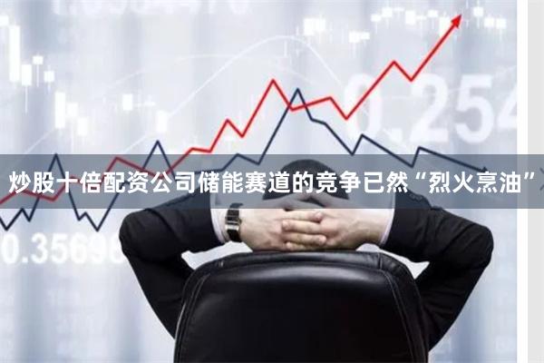 炒股十倍配资公司储能赛道的竞争已然“烈火烹油”